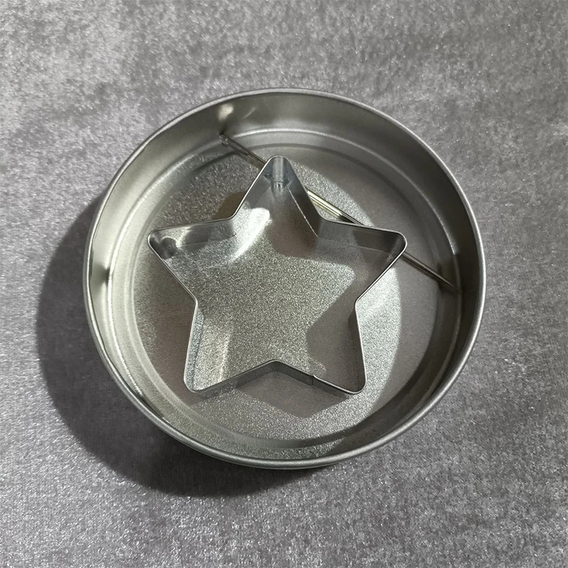 4 Different Shapes Of Cookie Molds 4 Mold Boxes Stainless Steel Star Parents Cookie Molds Candy Kit DIY Baking Cake Molds