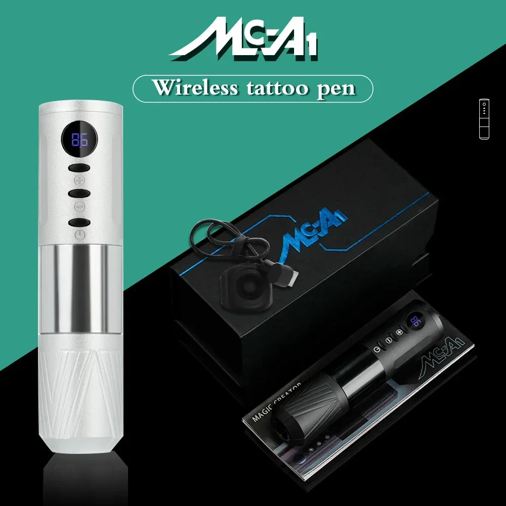 3.5mm-stroke Tattoo Battery Pen Machine Adjustable Cartridge Needle Depth Grip Pernment Makeup Wireless Tattoo Pen Machine