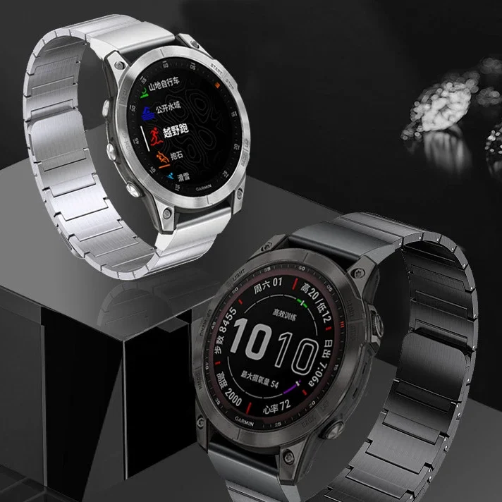 ガーミンフェニックス8用磁気メタルストラップ,クイックフィットウォッチバンド,エンデューロ3ブレスレット,7x,6x,5x pro,51mm