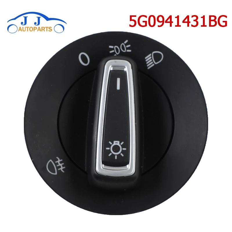 New 5G0941431BG 5G0941431AJ Headlight Switch Rear Fog Light Lamp Knob for VW Campmob Golf Tiguan Polo Seat Ateca Ibiza Leon