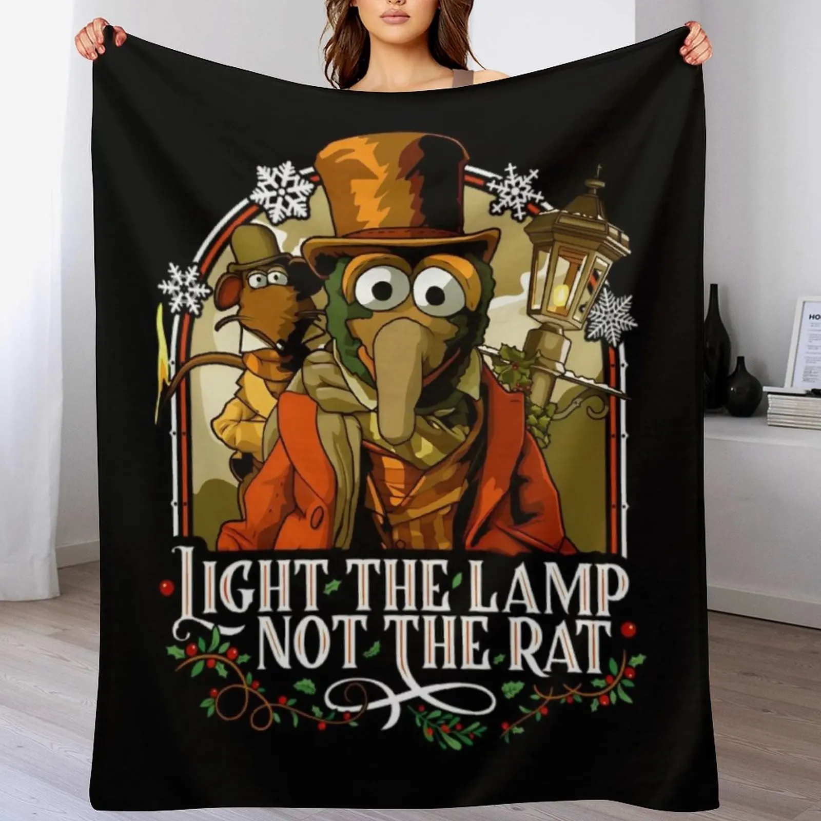 

Muppet Christmas Carol - Gonzo & Rizzo Throw Blanket anime warm for winter For Decorative Sofa Cute Plaid Blankets