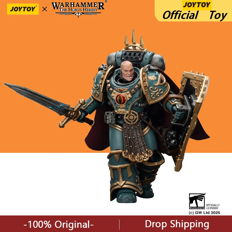 

【Pre Sale】Joy Toy Warhammer 40K Sons of Horus Little Horus Aximand Captain of The 5th Company 1/18 Action Figure Model