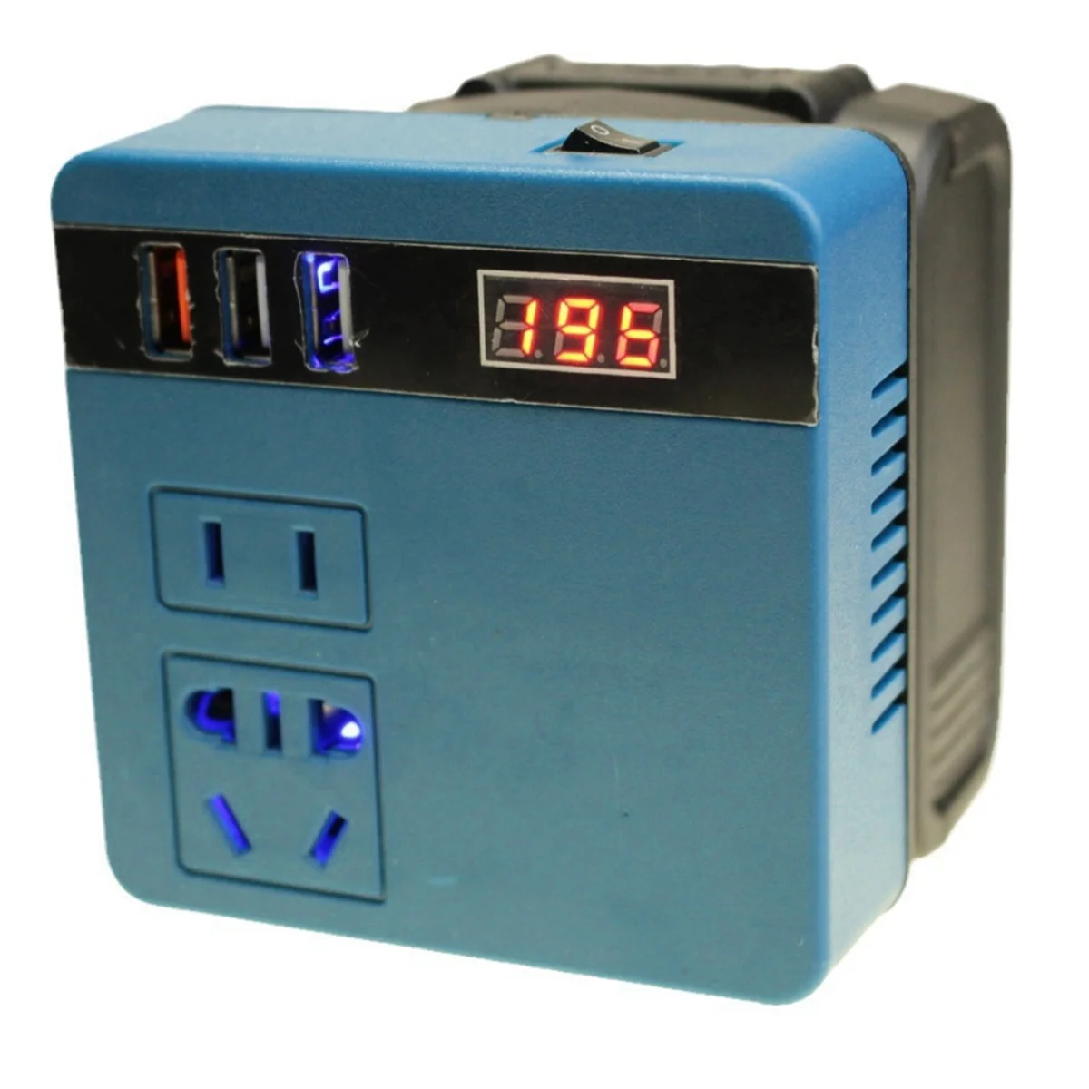 

For Makita Lithium Battery Inverter, Electric Tool Battery Inverter AC220V/ DC5V/20V Outdoor Operation Inverter