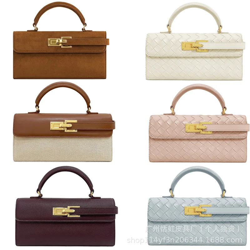 حقيبة يد JW PEI، حقيبة مربعة صغيرة، حقيبة يد، حقيبة كروس، حقيبة كيلي، متعددة الاستخدامات، كتلة ألوان، نمط جديد، حقيبة كتف