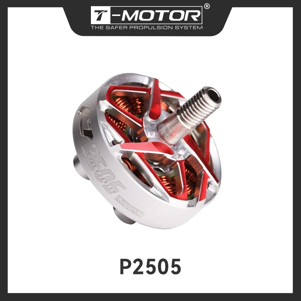 

T-MOTOR P2505 5" T-HOBBY Fpv freestyle Drone Motor 4-6S KV1850 Brushless Motor for Freestyle Version FPV drone part