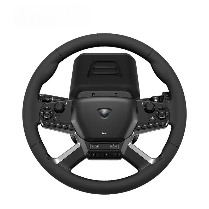 

Рулевое колесо моделирования грузовика ПК — с силой обратной связью, полный комплект контроллера для вождения игр