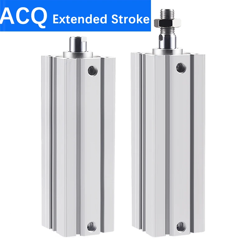 ACQ32/40/50/63*110/120/130/140-S-B Air Pneumatic Cylinder Extended Stroke Compact Thin Cylinders