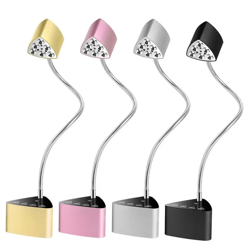 18W intelligent induction desktop manicure phototherapy lamp with nail glue quick-drying UV curing lamp