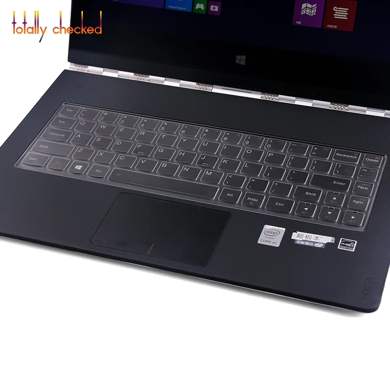 13.3 inch For Lenovo Yoga3 PRO-1370 / yoga 3 pro 13 Tablet Notebook Keyboard Cover Clear TPU laptop Keyboard Protector  Skin