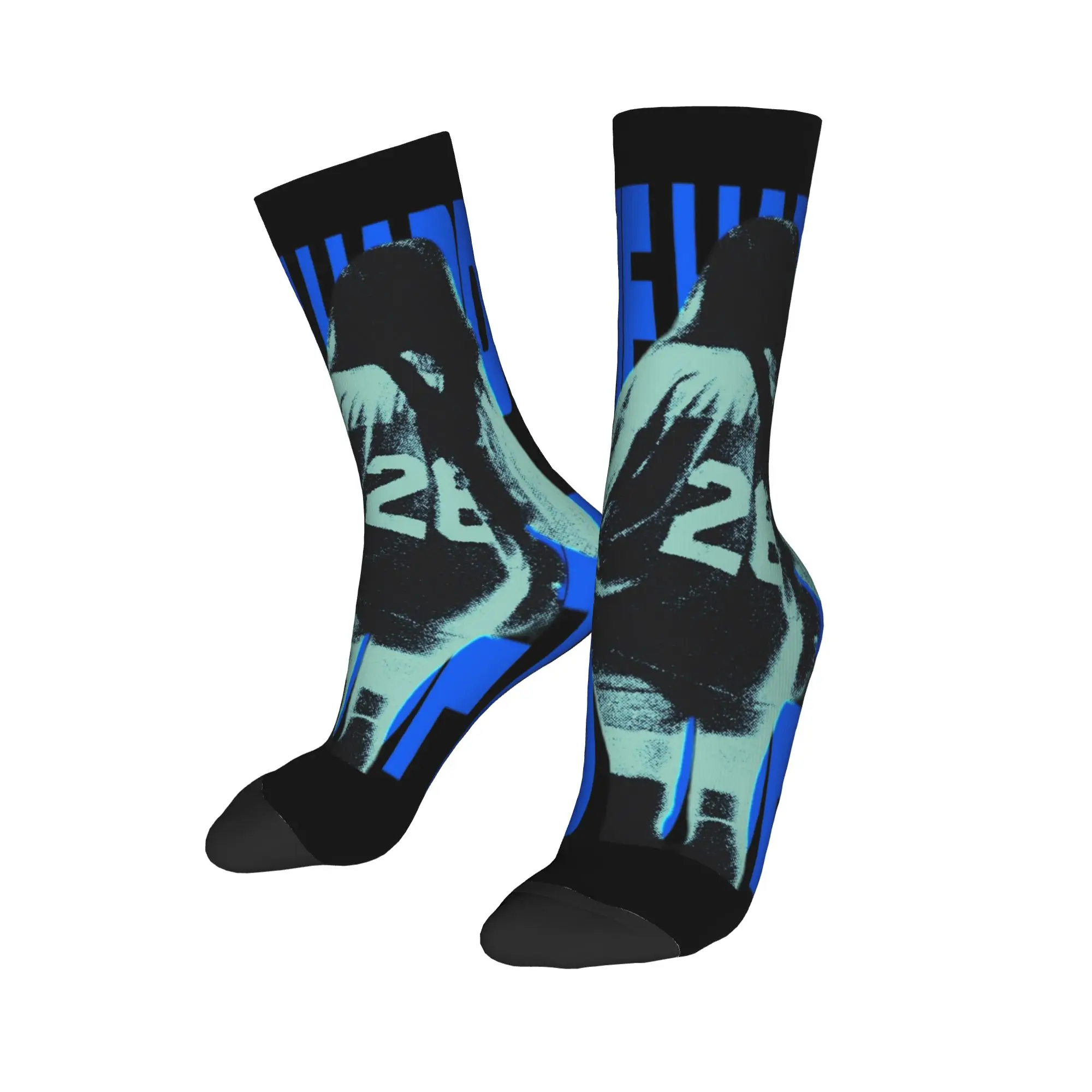 

Winter Warm Hip-hop Women Men Hit me hard and soft the tour Billies Socks Sweat Absorbing Basketball Socks