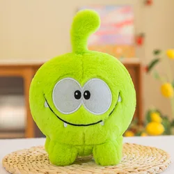 Animal de peluche de dibujos animados, juguete de 25cm, cuerda cortada, Rana Om Nom, regalo de colección