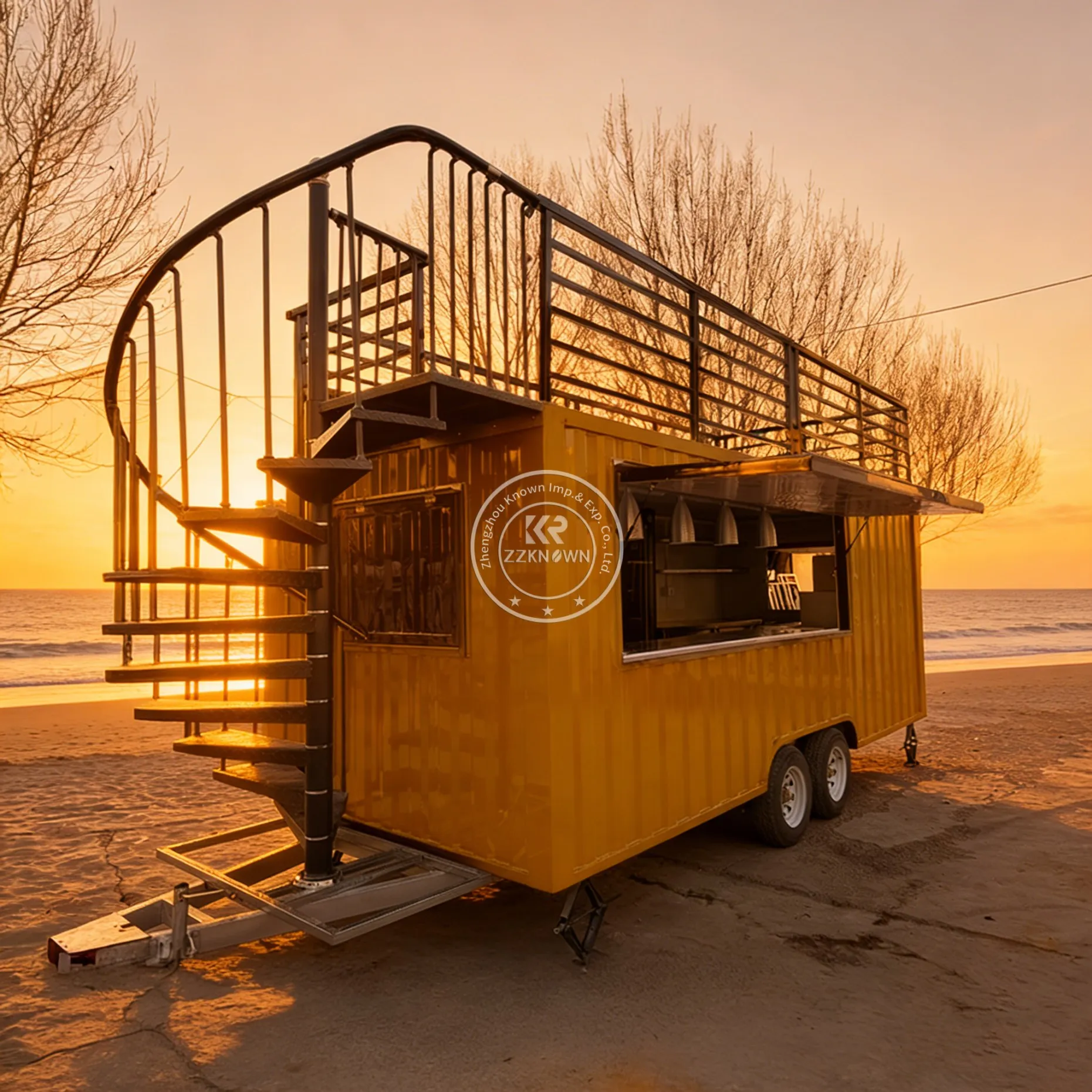 Luxury Container Restaurant Bar Coffee Ice Cream Shop Luxury Container House Office Cabin Portable Food Kiosk For Sale