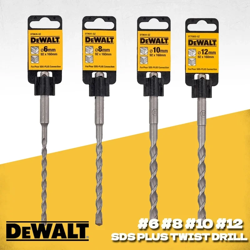 DEWALT DT9635 DT9641 DT9644 DT9648 SDS Plus Fitment 2 Cutter Drill Bit Rotating Electric Hammer Power Tool Accessories