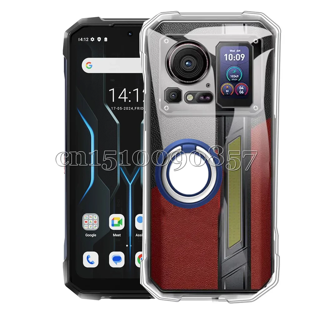Etui z uchwytem na pierścień do HOTWAV Hyper 7 Pro Odporna na wstrząsy miękka obudowa z podpórką TPU do HOTWAV Hyper 7Pro — zdjęcie 5