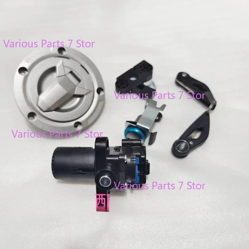 For Qjmotor Srv600v QJ600-12B  Motorcycle Ignition Switch Lock Fuel Gas Cap Tank Cover Seat Lock Key Set