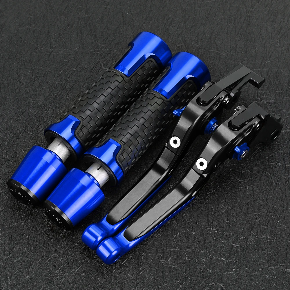 

MT 01 Motorcycle Clutch Brake Levers Protector Handlebar Grips Ends Aluminum For YAMAHA MT01 MT-01 2004 2005 2006 2007 2008 2009