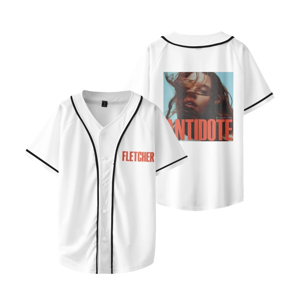 Fletcher In Search Of The Antidote Baseball Jersey Women Men Short Sleeve Tee Casual Streetwear Unisex Clothes