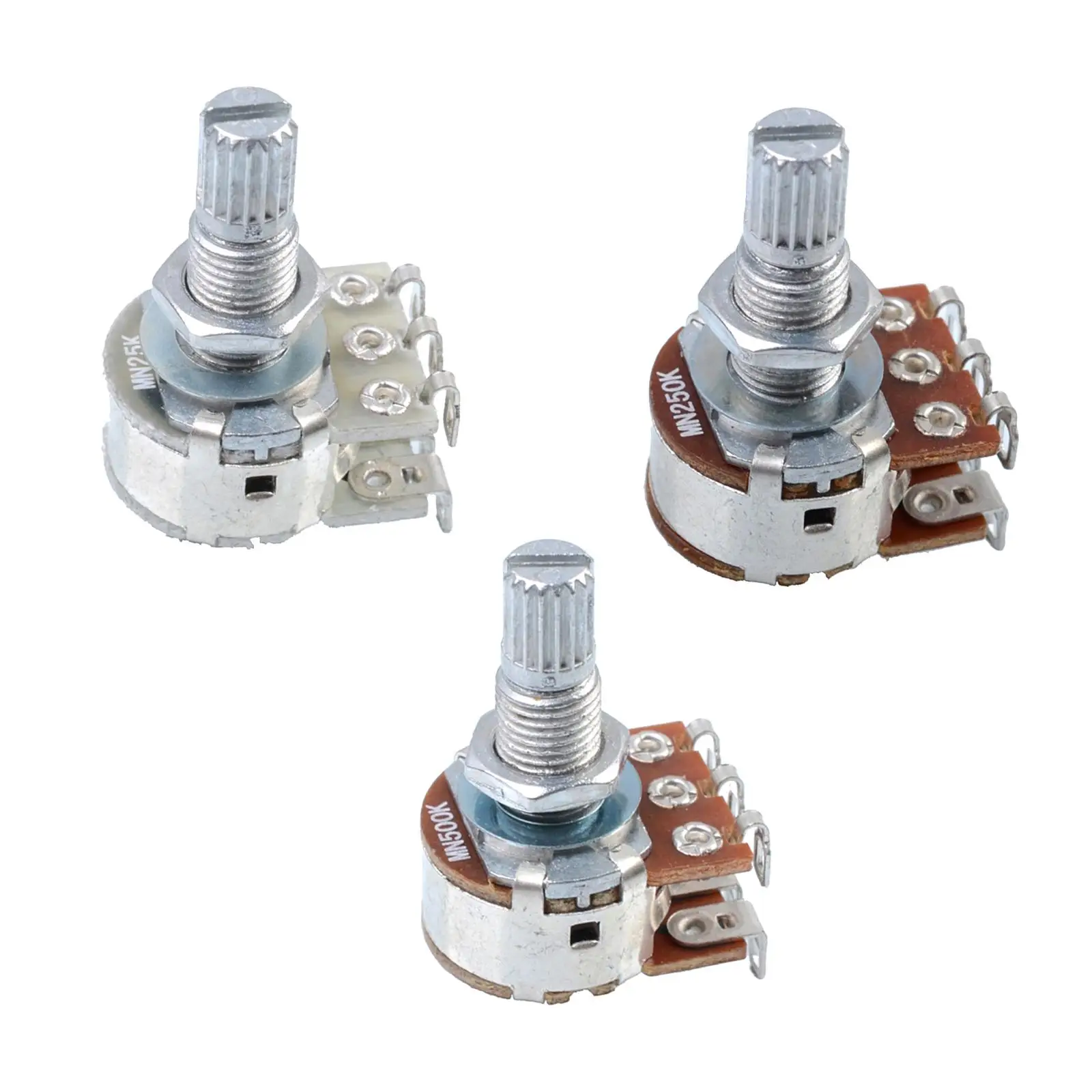 Double Balance Duplex Balanced Potentiometer Accessory Guitar Parts ,volume Control Guitar Potentiometers for Guitar Bass