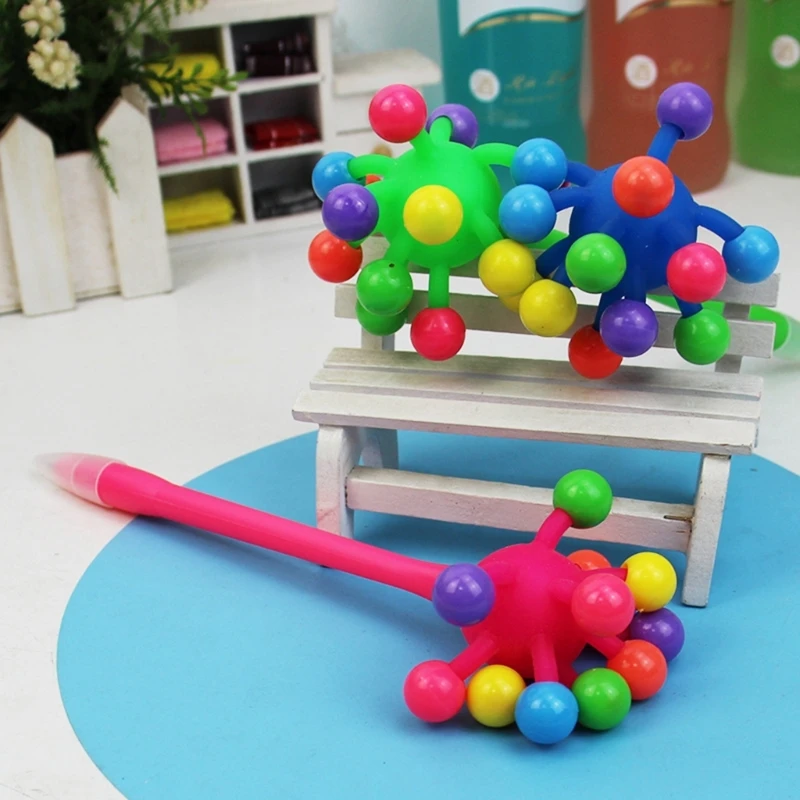 12 шт. забавные бусины шариковая ручка декомпрессия шариковая ручка подарок для ребенка студента