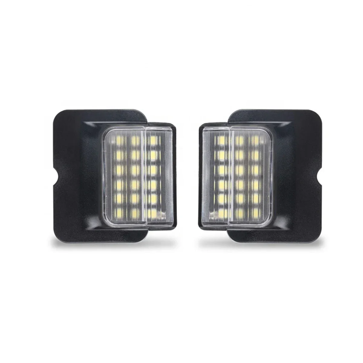 2pc LED License Number Plate Light Lamp For VW Polo MK3 6N Hatchback 1994 1995 1996 1997 1998 1999