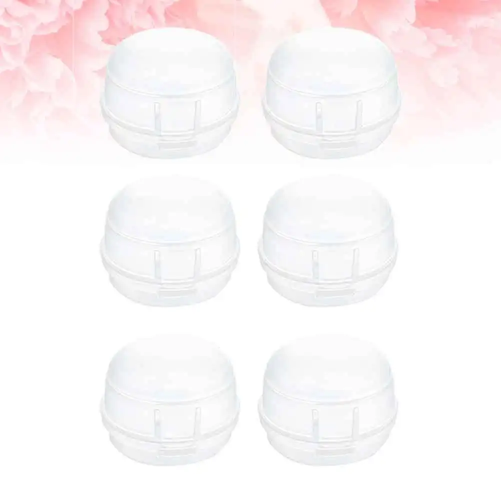 6Pcs Gas Knob Protection Cover Baby Safety Stove Knob Covers Heat-Resistant Reusable Non-Adhesive Home Use White