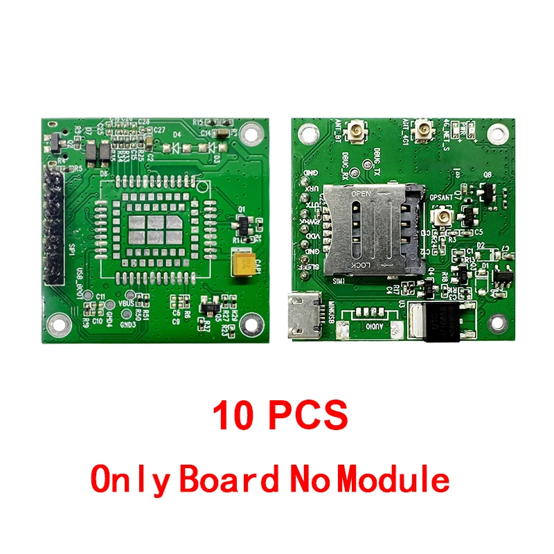 

10 PCS SIMCOM A7682E Development Board LTE CAT1 Module 2G Voice GSM/GPRS Wireless Communication 7PIN Core Board breakout kit