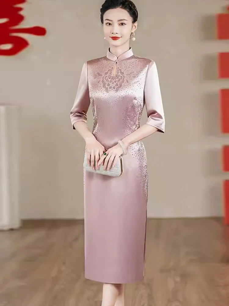 

Elegant Fashionable Wedding Dress for Mothers of the Bride Young And High-end Lightweight Spring New Arrival 2026