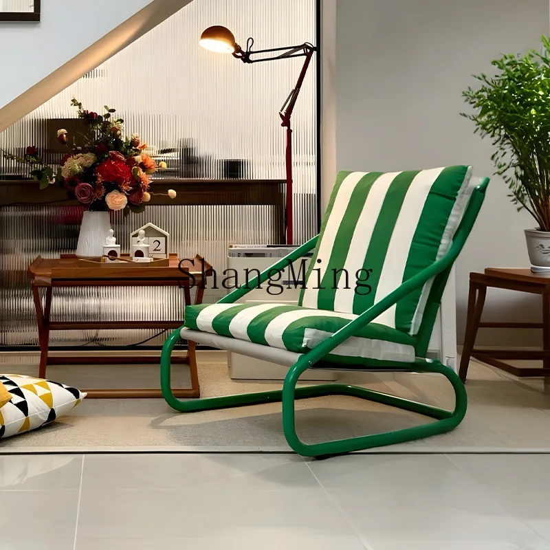 FG good-looking armrest lazy sofa sleeping recliner leisure small stool backrest single home living room outdoor recliner
