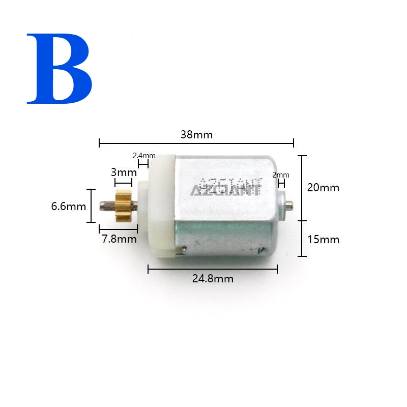 6F6A-A21813-BC For AstonMartin Rapide V8 Vantage DB9 Car Door Lock DC Motor Carbon Brush Central Control Engine Repair DIY Power view 4