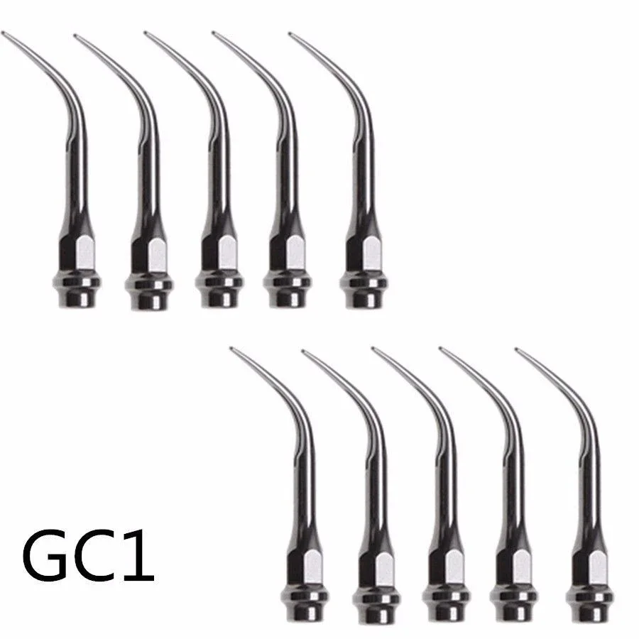 

10PCS Dental Ultrasonic Perio Scaling Scaler Tips GC1 Fit KAVO PIEZOLux Handpiece