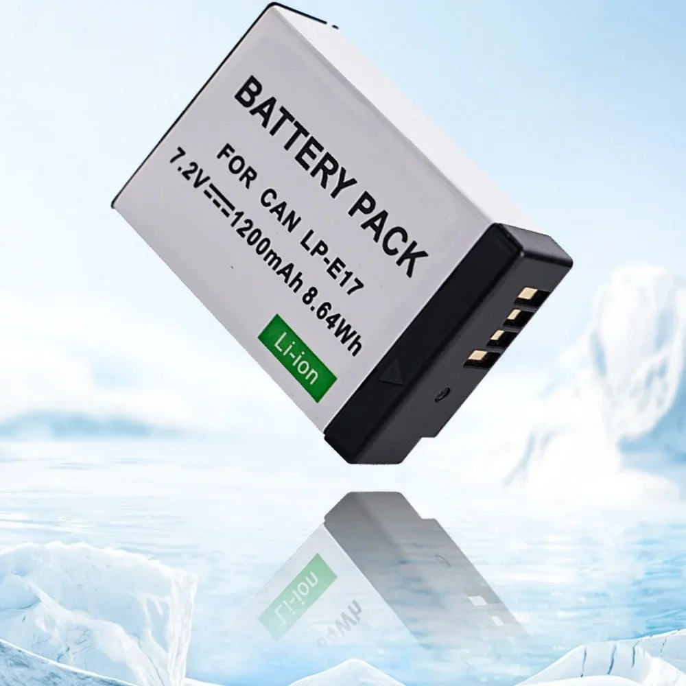 1-10PCS 7.2V LP-E17 Digital Camera Battery 1200mAh LP-E17 Rechargeable Battery, Suitable for Canon EOS 750D 760D 800D 850D M6