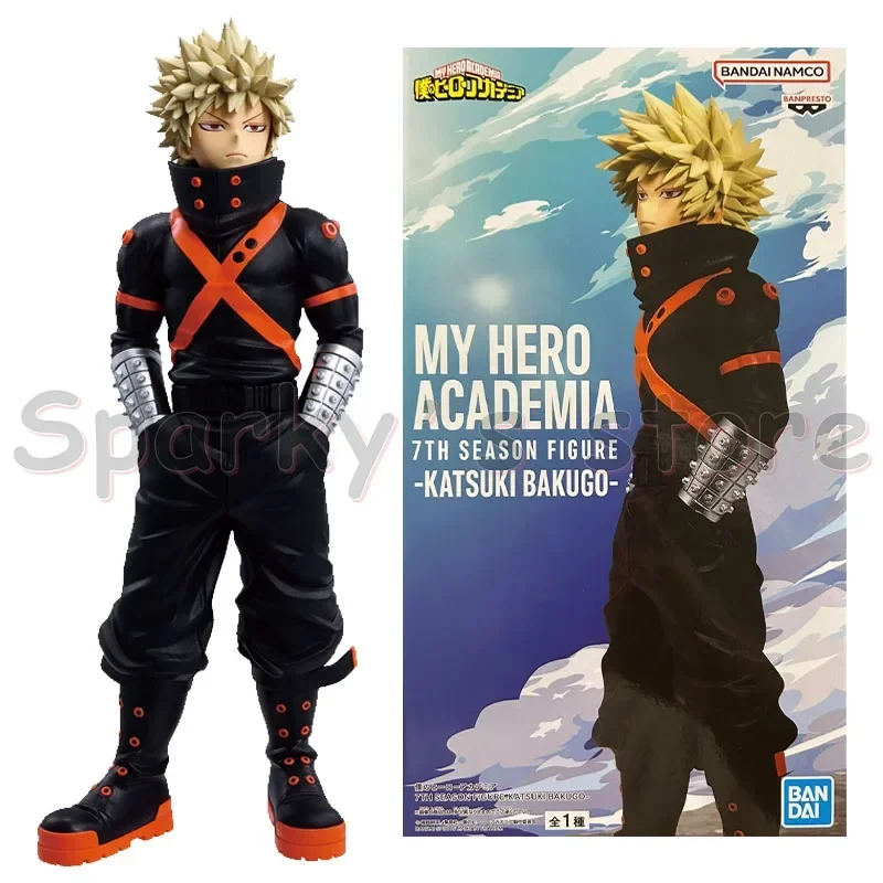 Bandai Original MY HERO ACADEMIA Anime Figure Bakugou Katsuki Midoriya Izuku Action Figure Toys for Boys Girls Kids Gifts Model