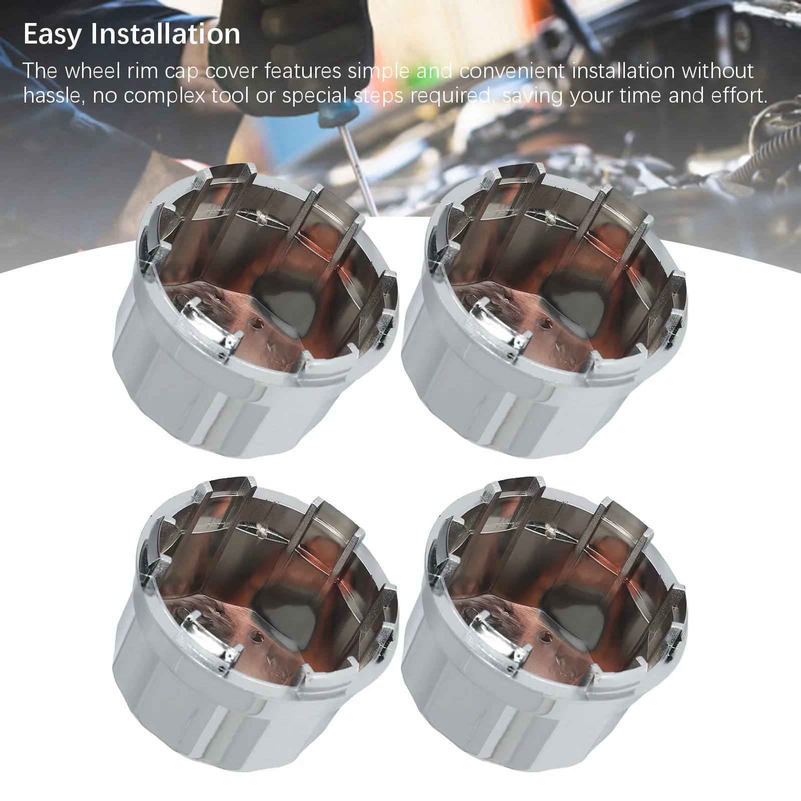 

8Inch 10inch 12inch 14inch Alloy Wheel Hub Dust Cover Scratch Proof Protective Rim Cover for 4Pcs ATV Quad UTV Alloy Wheels