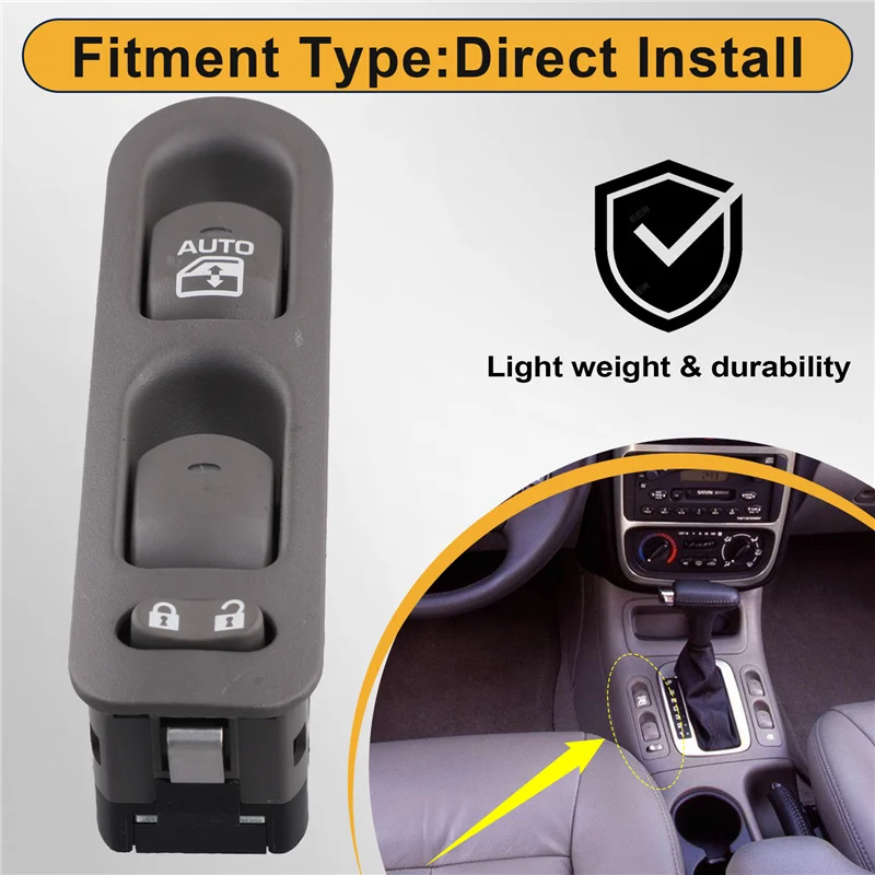 

AR-Car Electric Power Window Control Switch 22684886 For Saturn L Series L100 L200 L300 2000-2005 Car Accessories