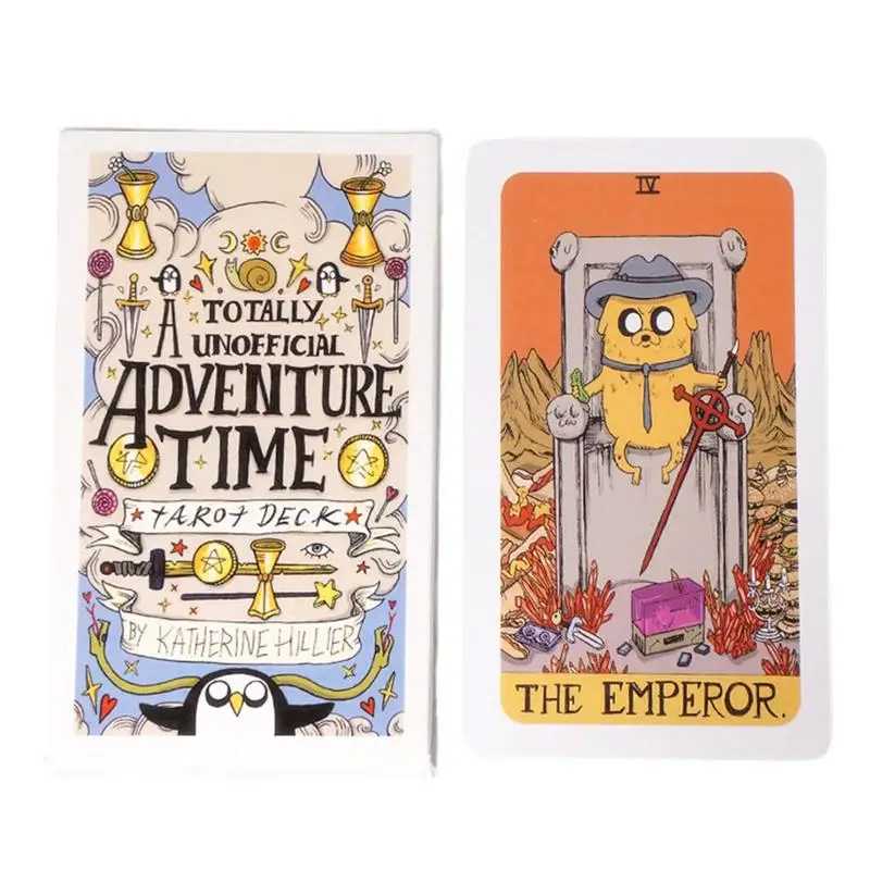 Adventure Tarot Future English Vision Telling Pocket Tarot Deck Oracle Cards For Divination Table Board Game Gifts for Teen