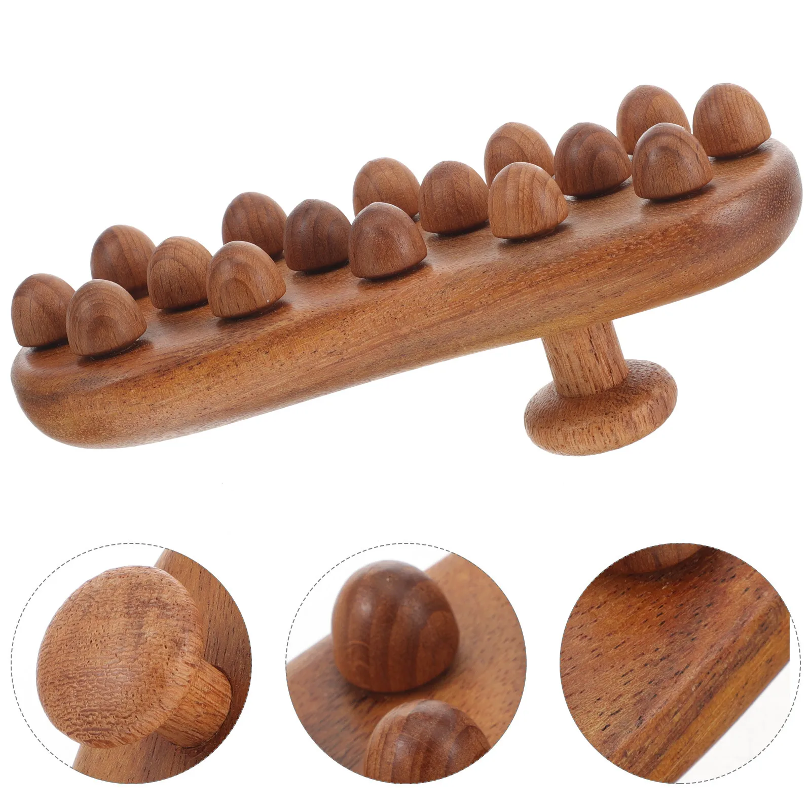 

Массажная щетка из сандалового дерева, ручной деревянный массажер для тела, ручной терапевтический инструмент, облегчение боли в мышцах шеи, спине, ногах, расслабление всего тела