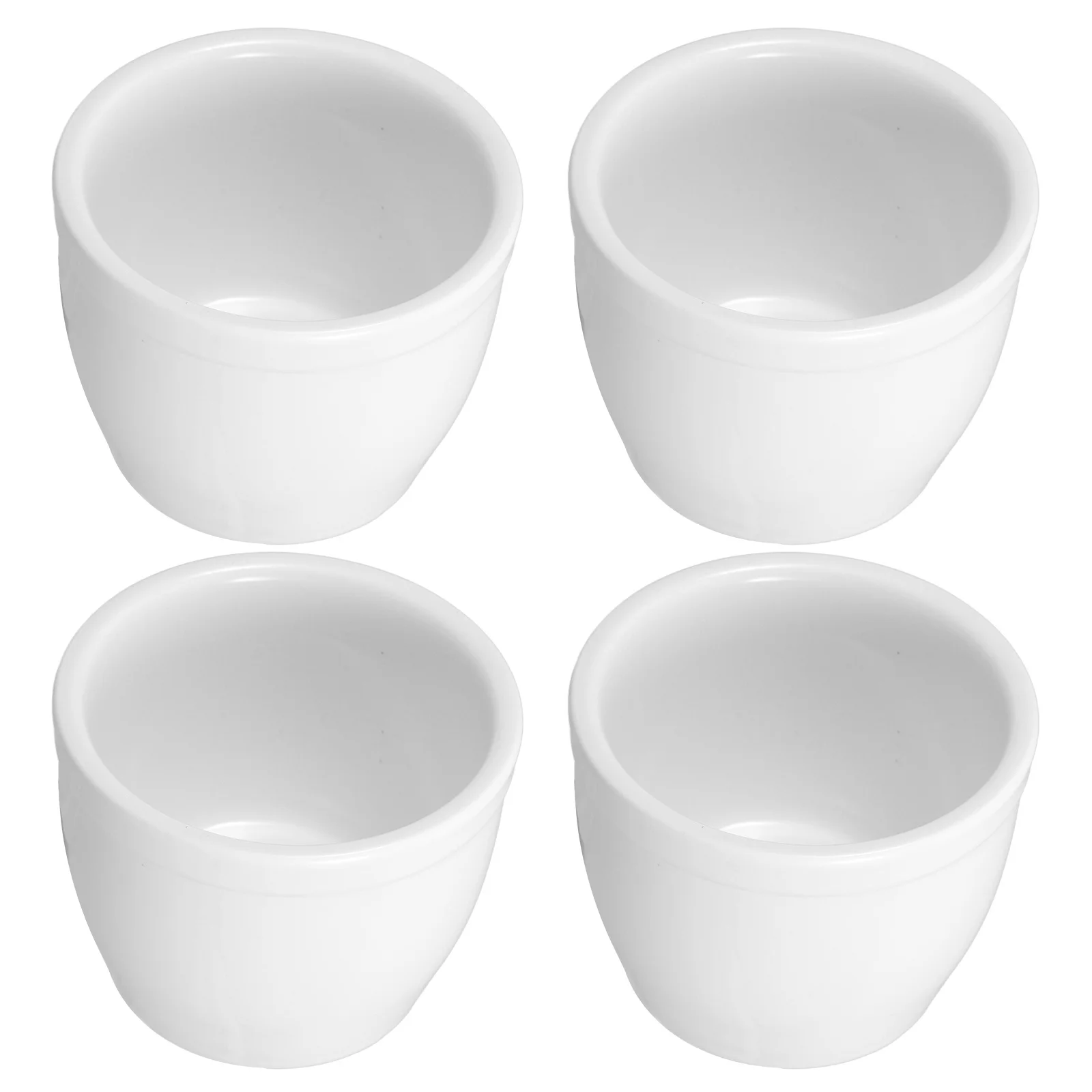 

4Pcs Dessert Cup Ceramic Pudding Bowls Bowls for Ice Cream Serving Party Appetizers Dessert Cup Ice Cream Holder