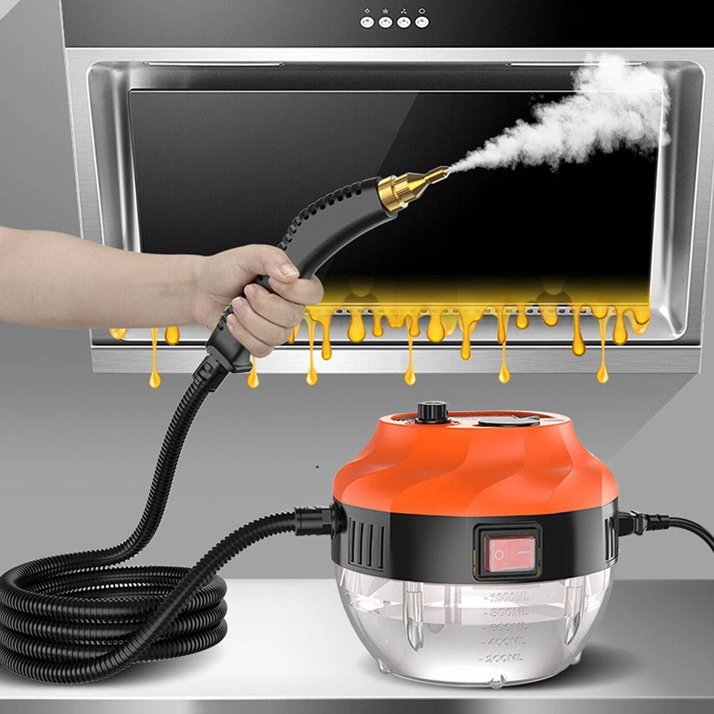 110-220V Portable Handheld Steam Cleaner High Temperature Pressurized Steam Cleaning Machine for Car Kitchen Home Cleaning Tools