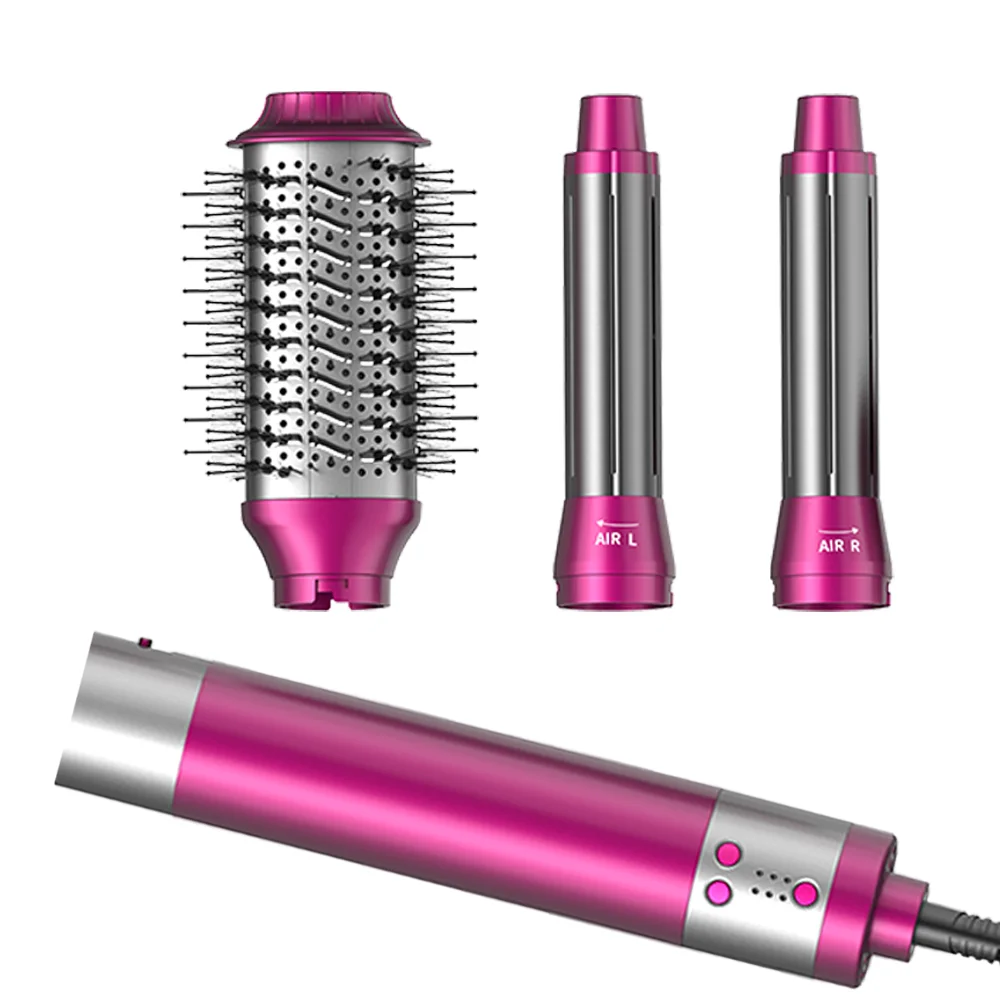 

Лидер продаж, одношаговый фен для объема, щетка-стилер, бигуди, профессиональный салон, щетка с горячим воздухом, фен 3 в 1,