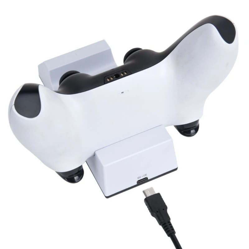 Duas estações carregamento com carregamento rápido 2 1 incluído indicadores LED transparentes