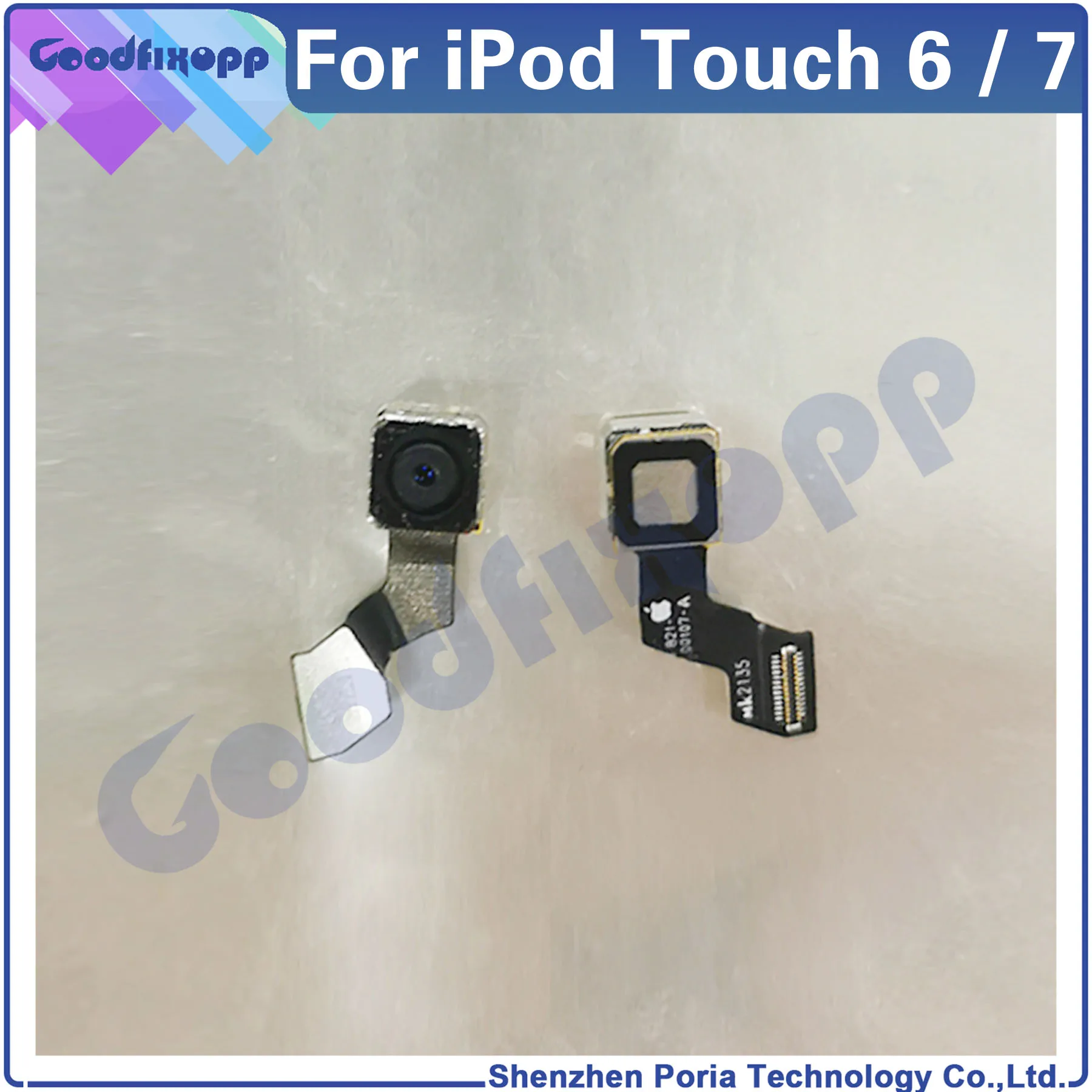 For iPod Touch 6 7 Phone Rear Modules Big Back Camera Repair Parts Replacement