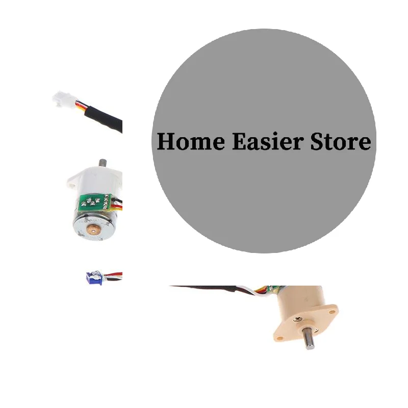 15BY Mini 15mm 2-Phase 4-Wire Gear Stepper Motor Micro Full Metal Gearbox Gear Stepping Motor DIY Smart Car Robot Monitor Camera