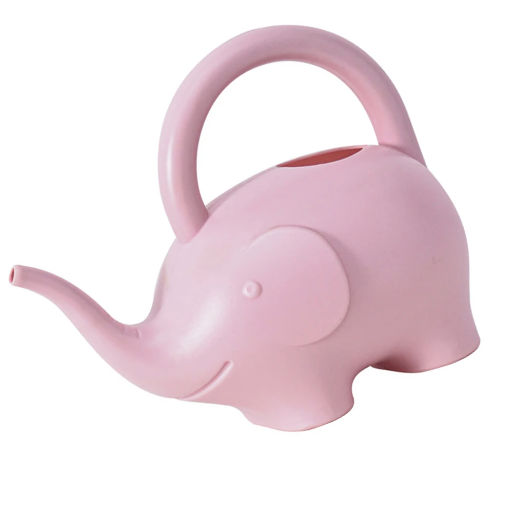 

Elephant Watering Can Plastic Kettle for Children Cute Small Plant Kids Garden Tool Large Capacity Flower Pot Sprinkler