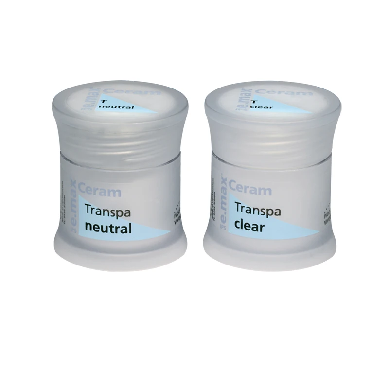 Ivoclar IPS E.max Ceram Transpa Neutral Transparent Clear IPS e.max Ceram Ceramics Powders for Lithium Disilicate and Zirconia