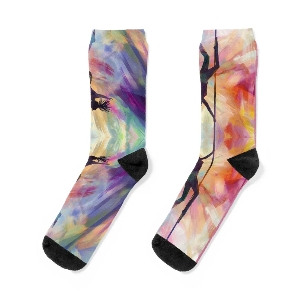 

Pole dance Socks colored Toe sports gift Thermal man winter Socks Man Women's