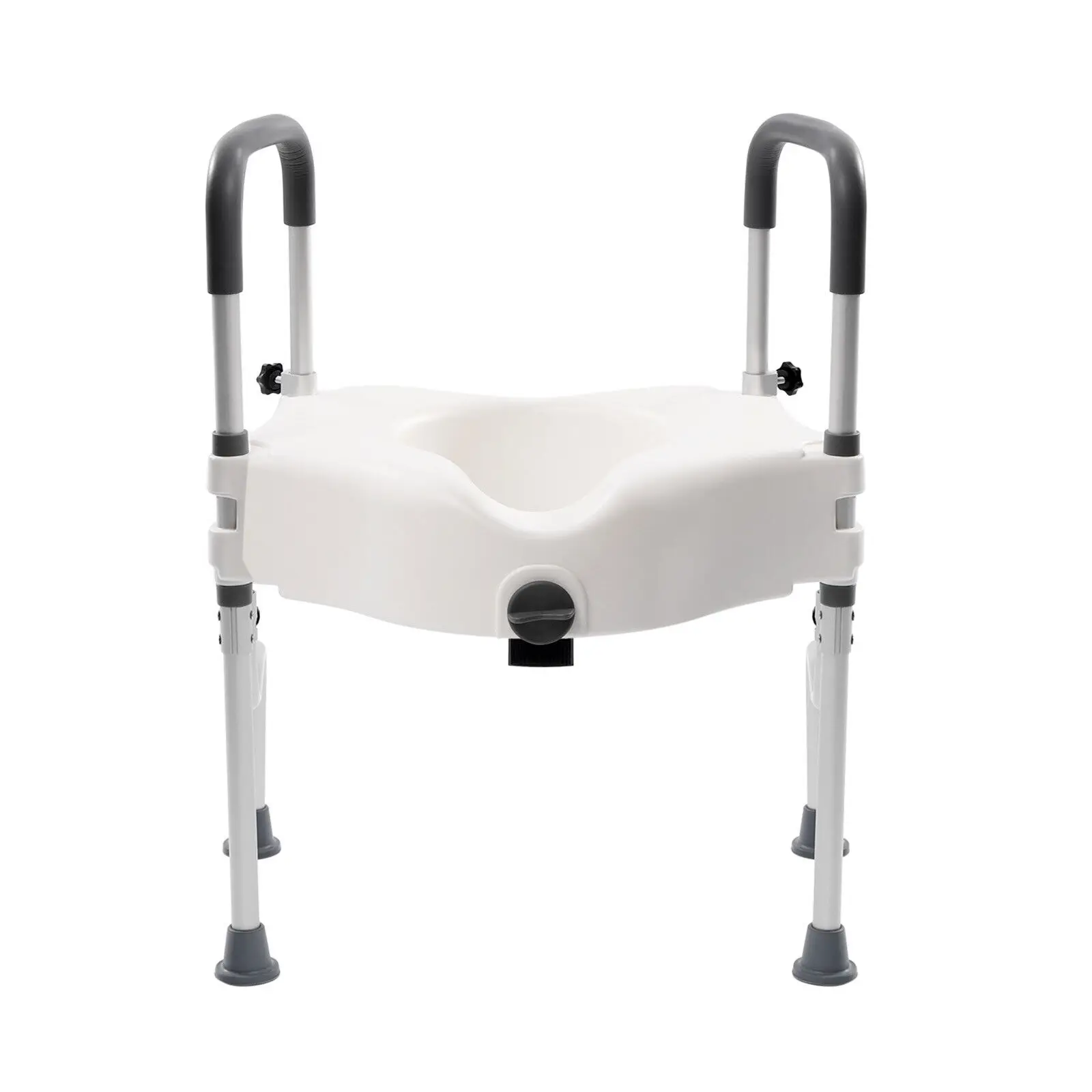 Produkte für ältere Menschen, 3-in-1-Haltegriff für Badezimmer, Mobilitäts-Toilettensitz-Erhöhung und Sicherheitsrahmen mit Armlehnen und verstellbar