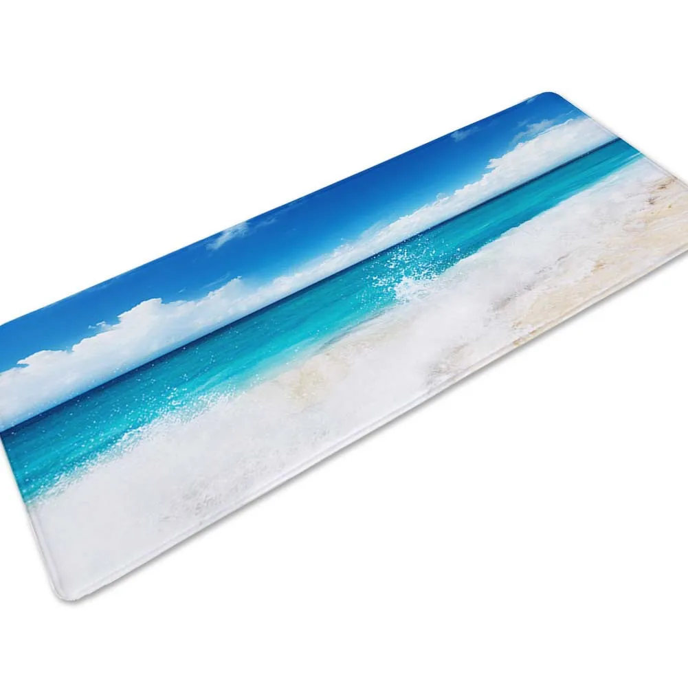 VIKAMA Flannel Entry Mat The Door Door Dirty Porch Easy to Take Care of the Advanced Sense of Absorbent Bathroom Foot Mat