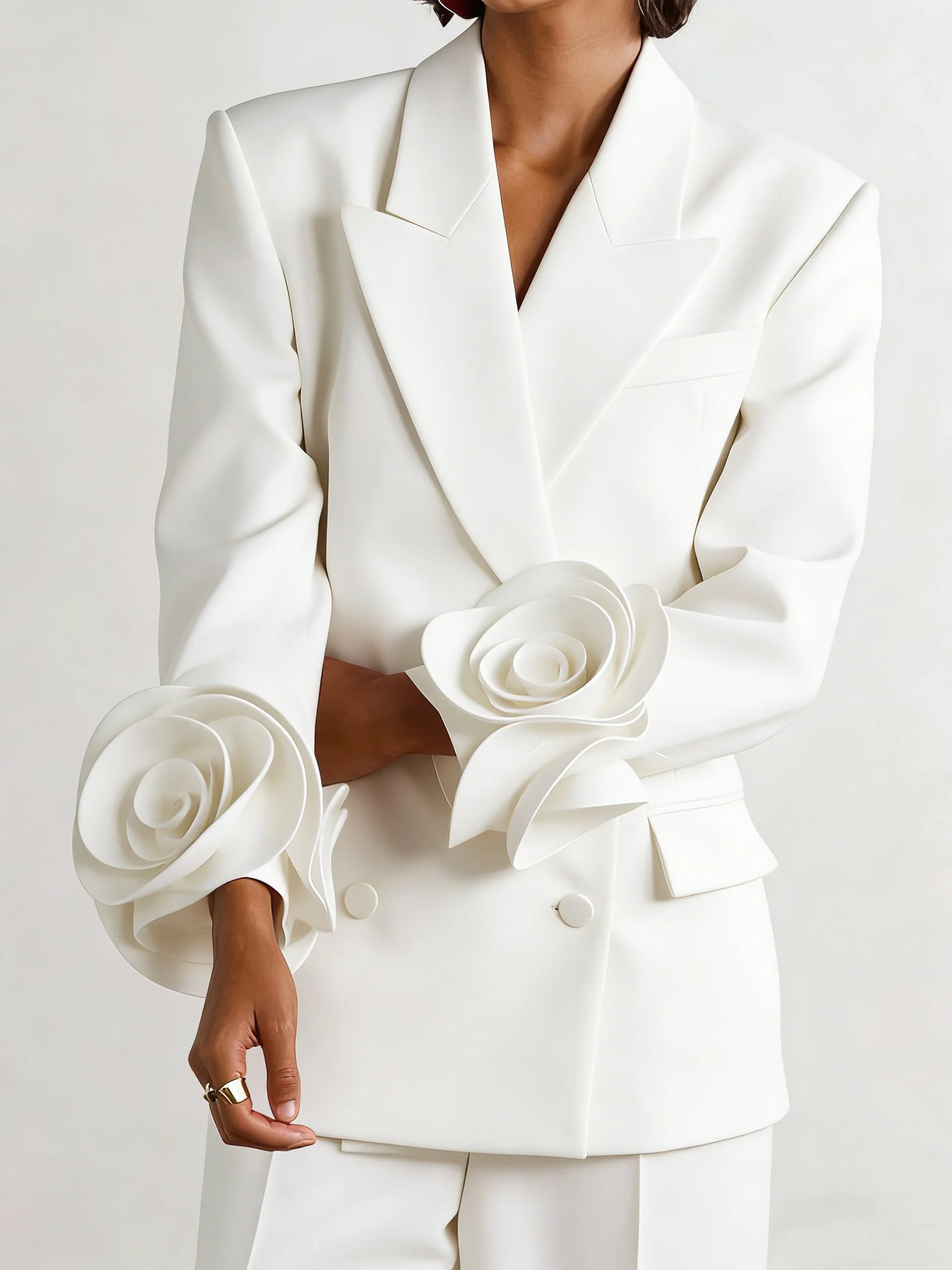 2 Pieces White Flowers Women P - огляд і ціна Women Formal Wear For Graduation