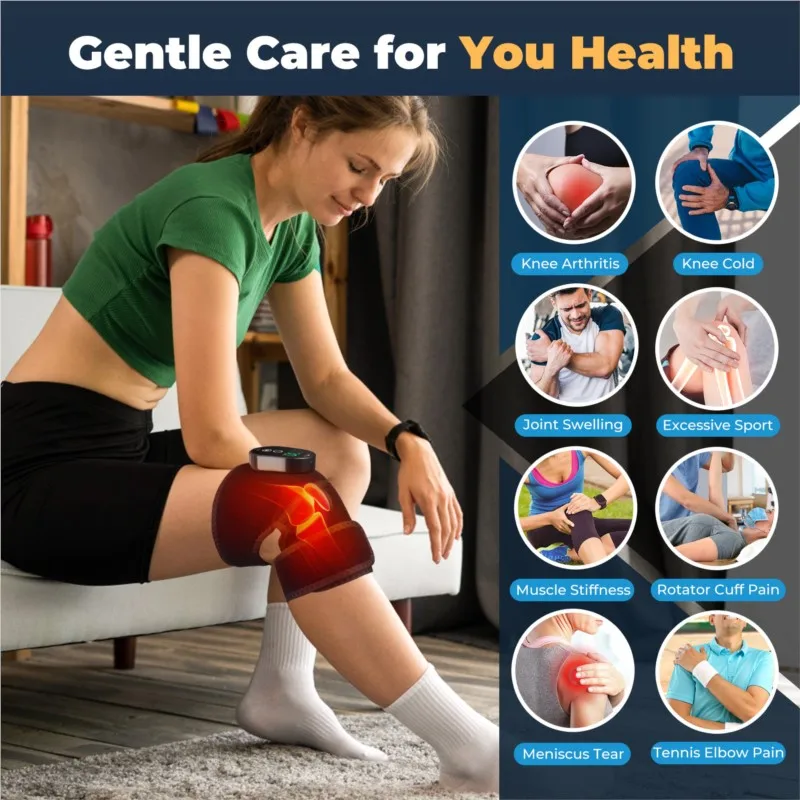 New type of heated knee protection shoulder protection elbow protection intelligent warmth preservation physical therapy hot