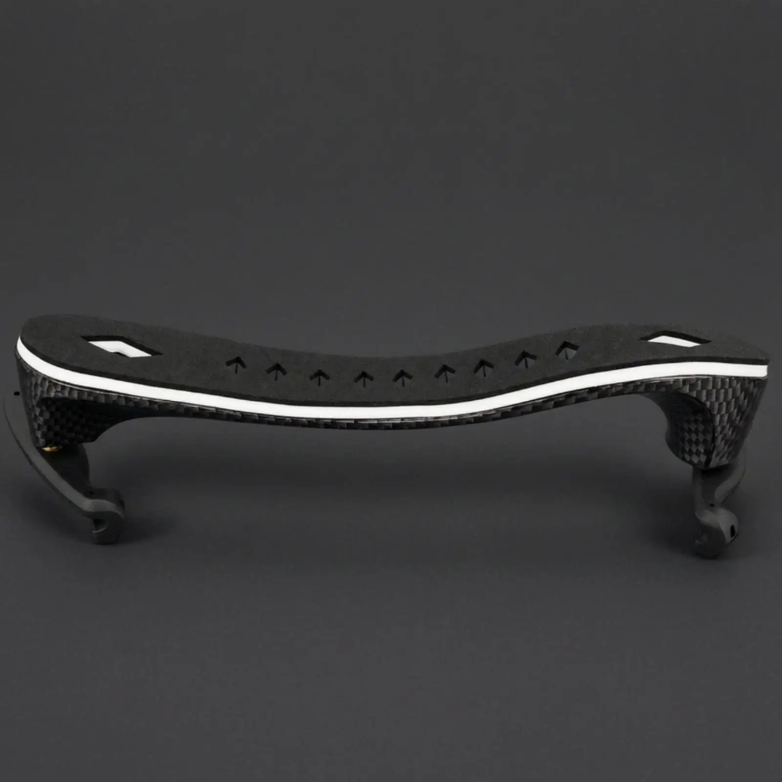 Fiberglass Violin Shoulder Rest Comfortable Violin Shoulder Rest with Mesh Comfort Pad Breathable
